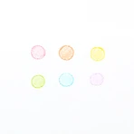 Rainbow Scoops crayons and scented eraser