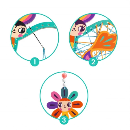 Set de couture créative pour le jardin, Djeco