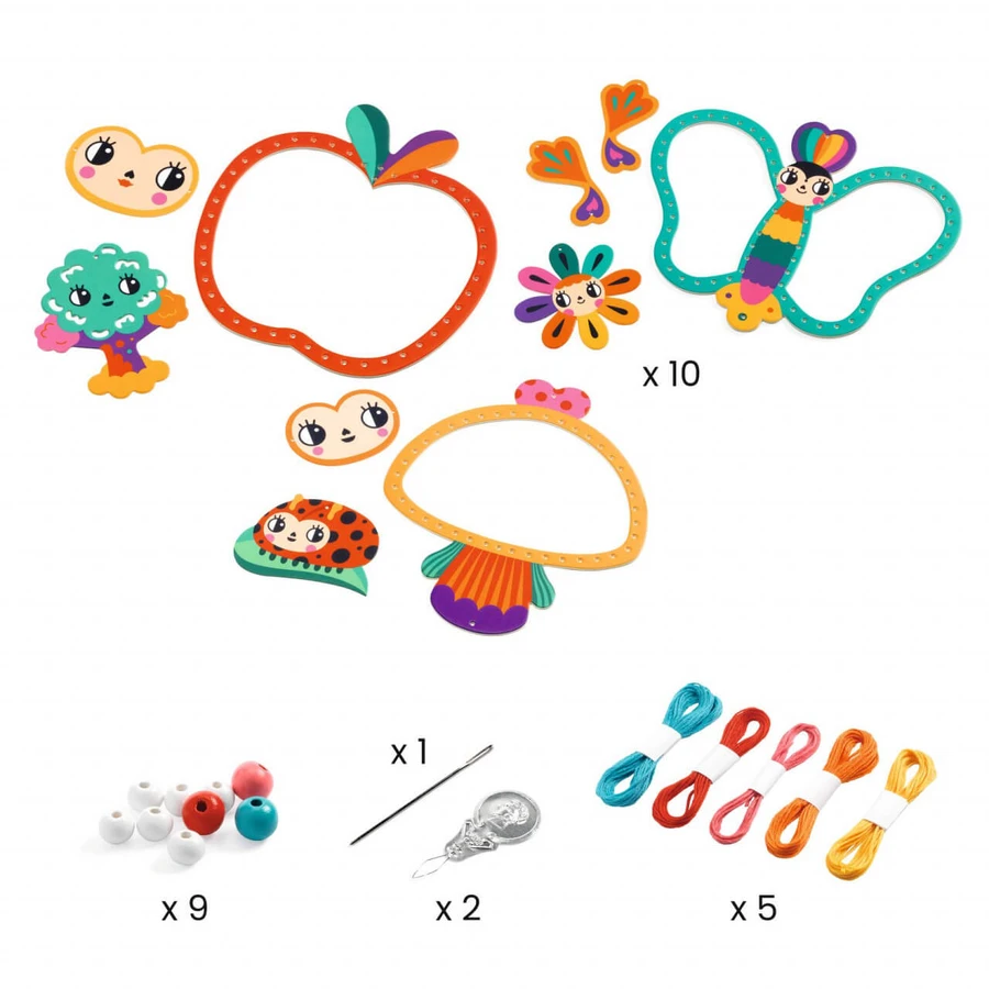 Set de couture créative pour le jardin, Djeco