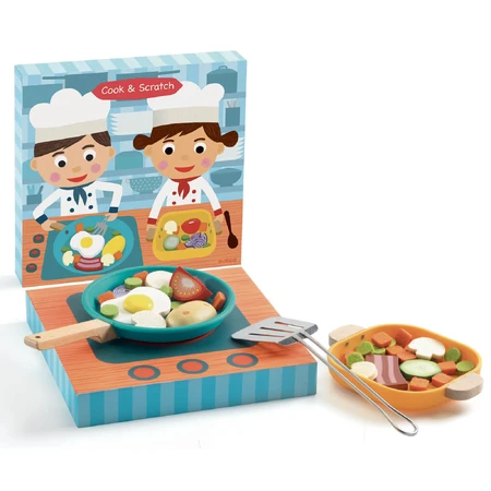 Koken met Djeco, Cook and Scratch