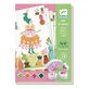 Creative game with flower girls stamps, Djeco