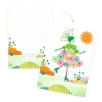 Kreatives Spiel mit Blumenmädchen-Stempeln, Djeco