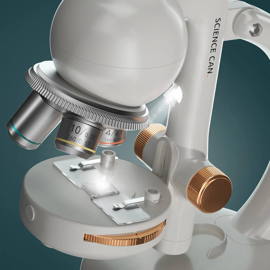 STEM Game Laboratory Set Microscope 1600, TopBright