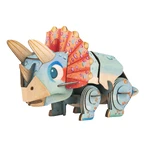 3D Sound Puzzle - Triceratops, Build 'n' Sound