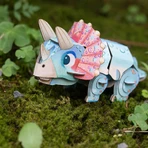 3D Sound Puzzle - Triceratops, Build 'n' Sound