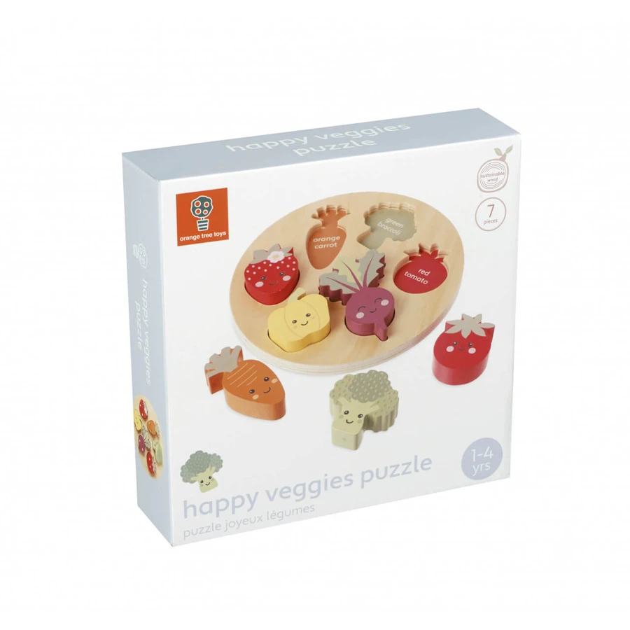 Puzzle fruits et légumes, Orange Tree Toys