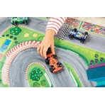 Juego 2 en 1, Puzzle y juego, Coches de carreras, Reino pacífico