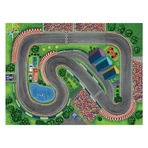 Juego 2 en 1, Puzzle y juego, Coches de carreras, Reino pacífico