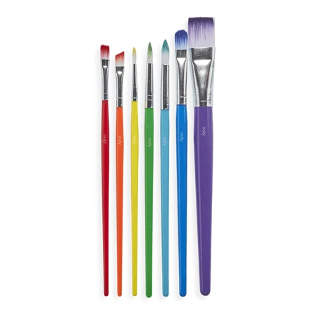 Satz mit 7 Universalbürsten, farbig