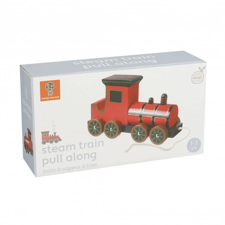 Stoomlocomotief trekspeelgoed, Oranjeboom Speelgoed