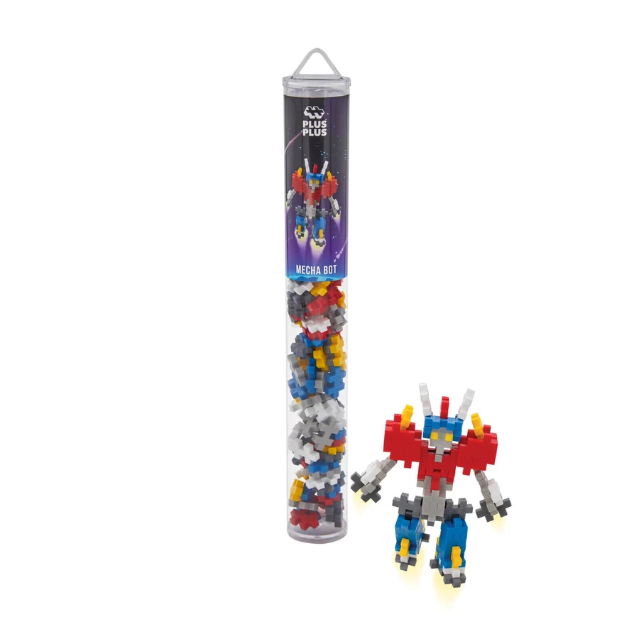 Construction set Plus-Plus, tube 100 pieces, Mechanical robot