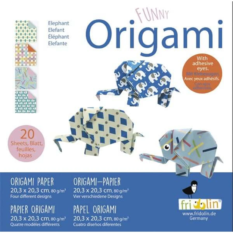 Origami-Elefanten, Fridolin