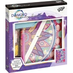 DIY-Set Mein Tagebuch mit Mandala-Blume und Diamanten