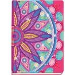 DIY-Set Mein Tagebuch mit Mandala-Blume und Diamanten