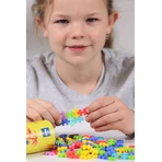 Jeu de construction Plus-Plus, tube de 100 pièces, Tropical Mix, couleurs tropicales