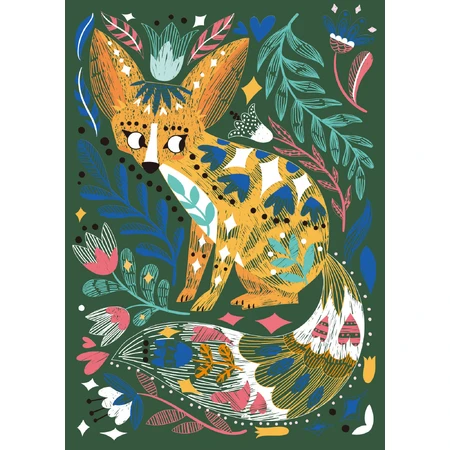 A4 Scratch off set - Magische Tiere