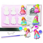 Kreativ-Workshop Modellieren und Malen - Prinzessin mit Glitzer
