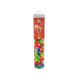 Plus-Plus bouwpakket, tube 240 stukjes, Neon Mix, fluorescerende kleuren
