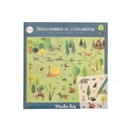 Satz Transferaufkleber Explorer, Moulin Roty