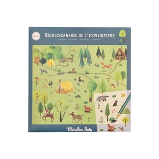 Satz Transferaufkleber Explorer, Moulin Roty