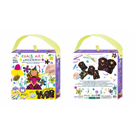 Portable chalk drawing set, Haku Yoka - Dress up Princess