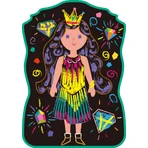 Portable chalk drawing set, Haku Yoka - Dress up Princess