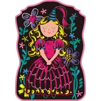 Portable chalk drawing set, Haku Yoka - Dress up Princess