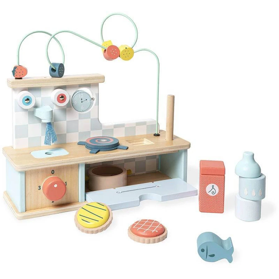 Spielzeug für Kinder - Küche mit Aktivitäten