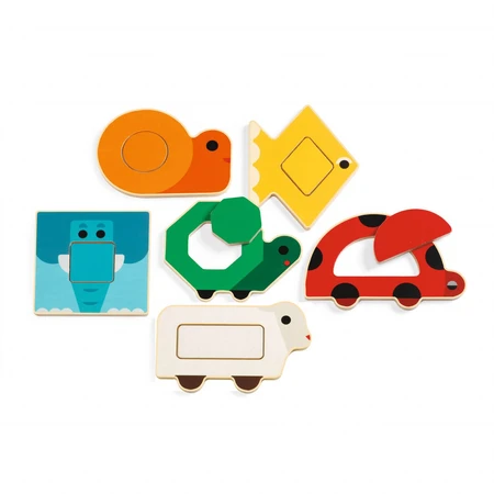 Educational Toys Puzzle duobasic Djeco