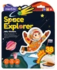 Creative set with reusable soft stickers - Space Explorer