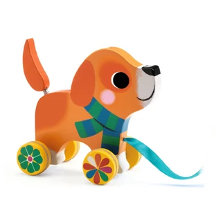 Lou the puppy tug toy, Djeco