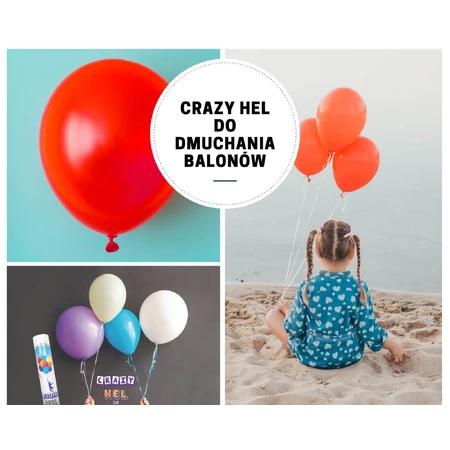 Helium balloon spray, Crazy Hel