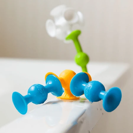 Squigz Starter - 22-teiliges Bauset mit Saugnäpfen