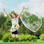 Solución para hacer globos gigantes de jabón, 1 litro