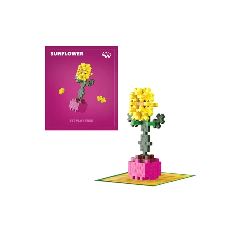 Construction set Plus-Plus, PLANTS - Sunflowers