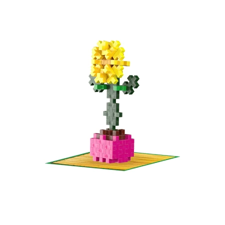 Construction set Plus-Plus, PLANTS - Sunflowers