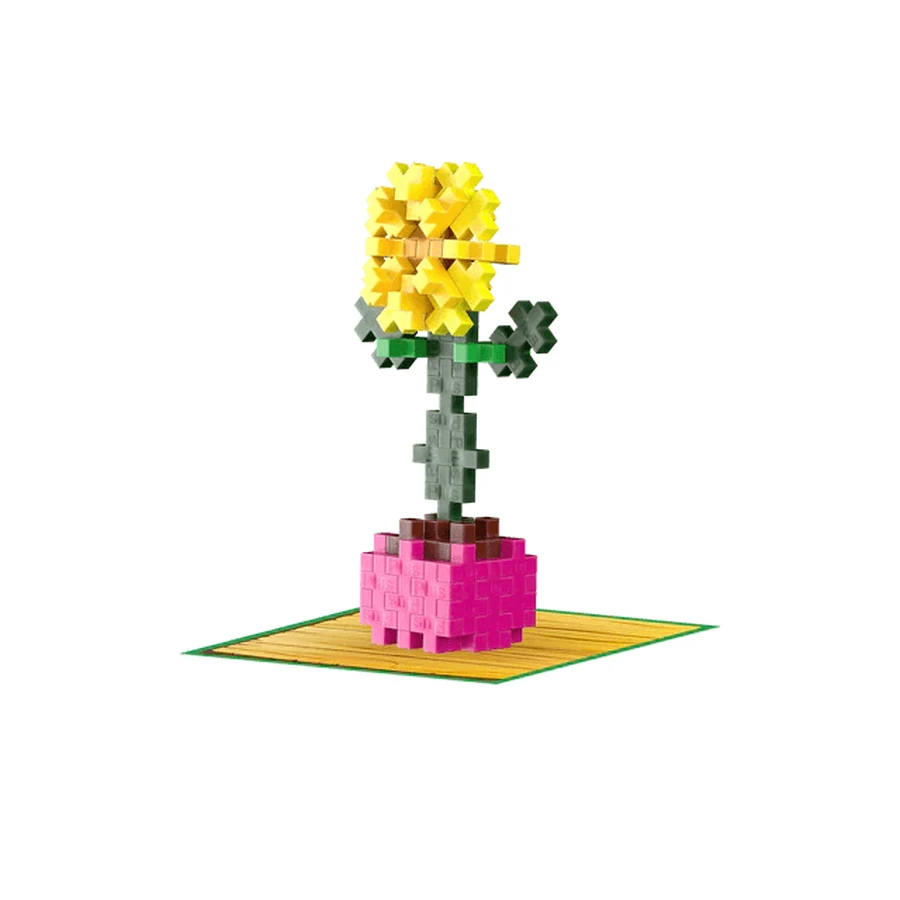 Construction set Plus-Plus, PLANTS - Sunflowers