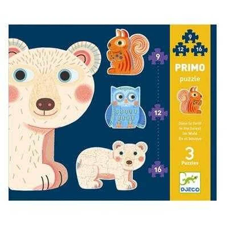 Djeco Animal Evolution Puzzles Set