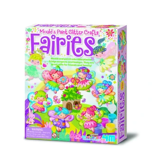 Atelier créatif Modeler et peindre - Fées avec paillettes