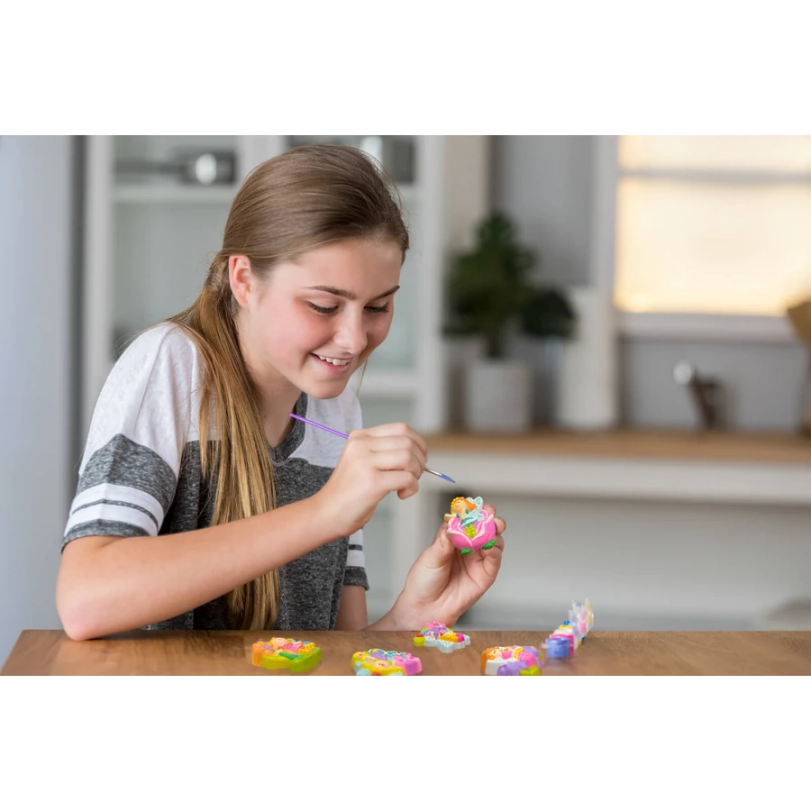 Atelier créatif Modeler et peindre - Fées avec paillettes