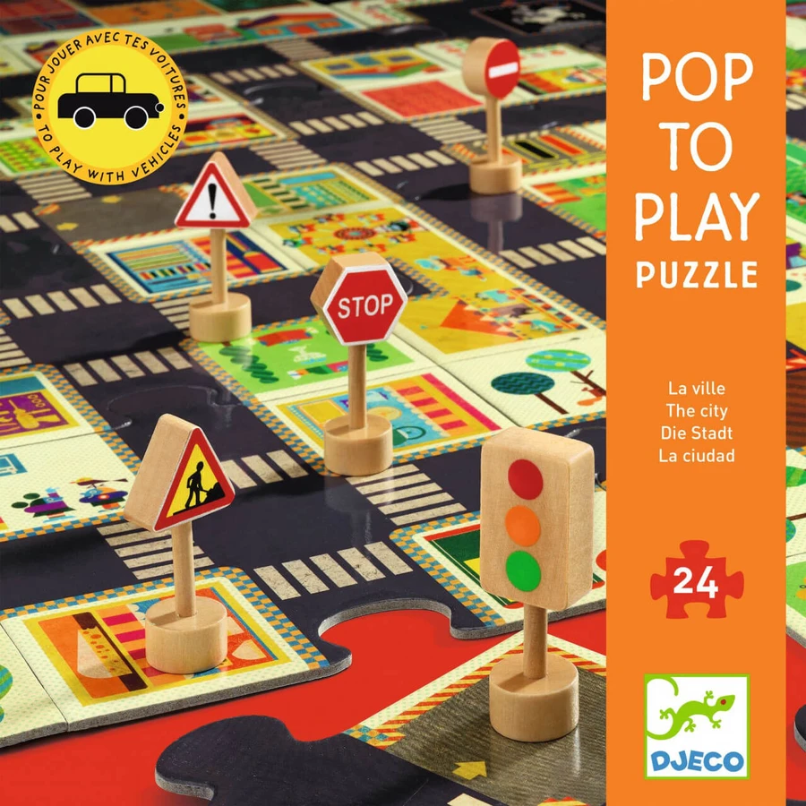 Djeco Orasul Riesenpuzzle