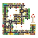 Djeco Orasul Riesenpuzzle