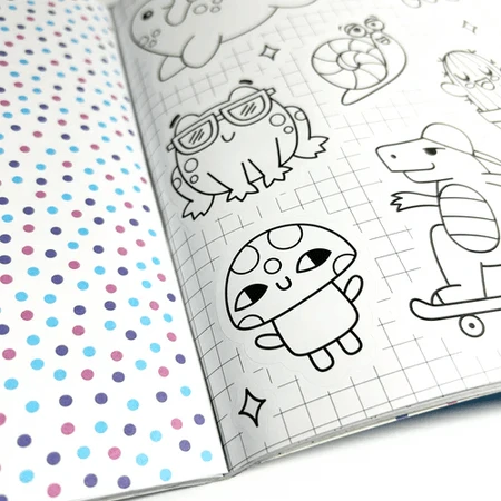 Stickiville Coloring Stickers - Cute Drawings