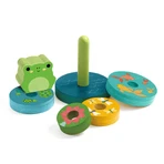 Stapelpuzzle und Spiel aus Holz, Djeco