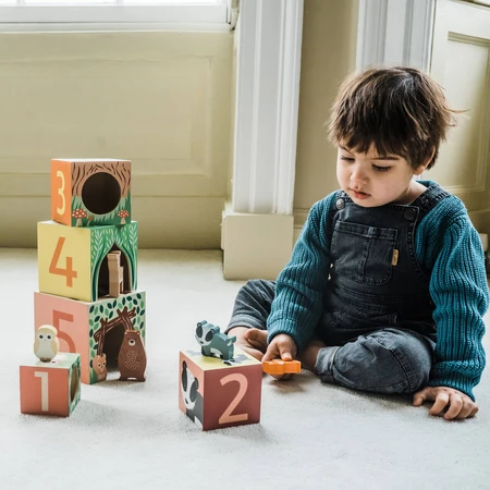 Stapelwürfel, Orange Tree Toys