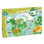 Djeco observation puzzle around the world