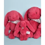 Iepuras Doudou® - jucarie de plus, 25 cm, fucsia