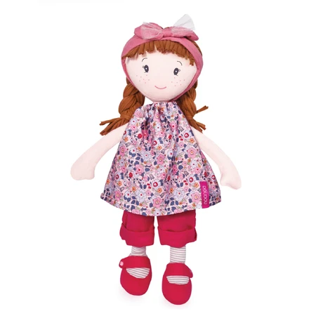 Capucine doll, 36 cm, textile, red