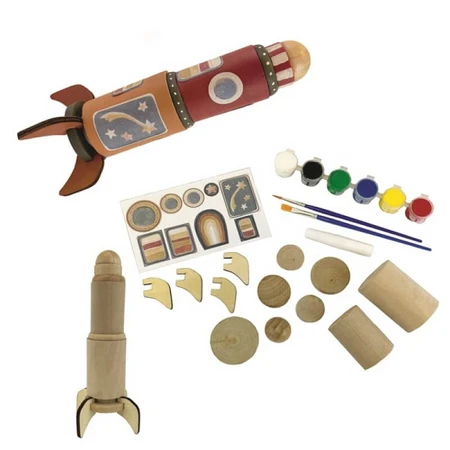 Set para pintar cohetes, Egmont Toys