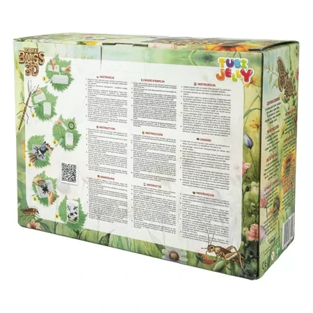 Set TUBI JELLY (modelleergel) met 6 kleuren - INSECTS